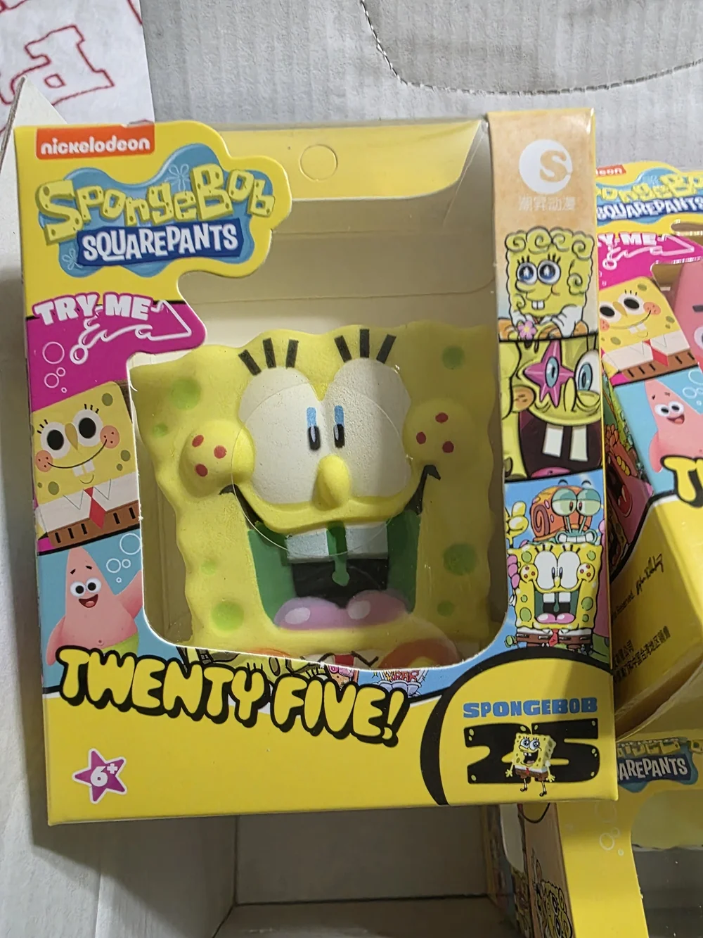 12 Full Set SQUISHYS SpongeBob SquarePants